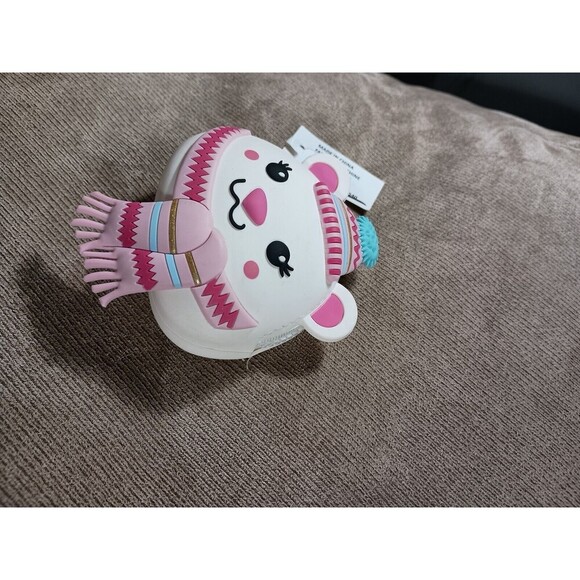 Claire’s Soft Rubber Coin Change Purse Zipper Pouch Cute Snowman Toki Do… - Picture 4 of 10